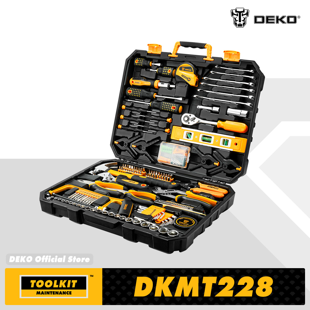 Power Tools Catalogue - DEKO 228 Adet Soket Anahtarı Oto