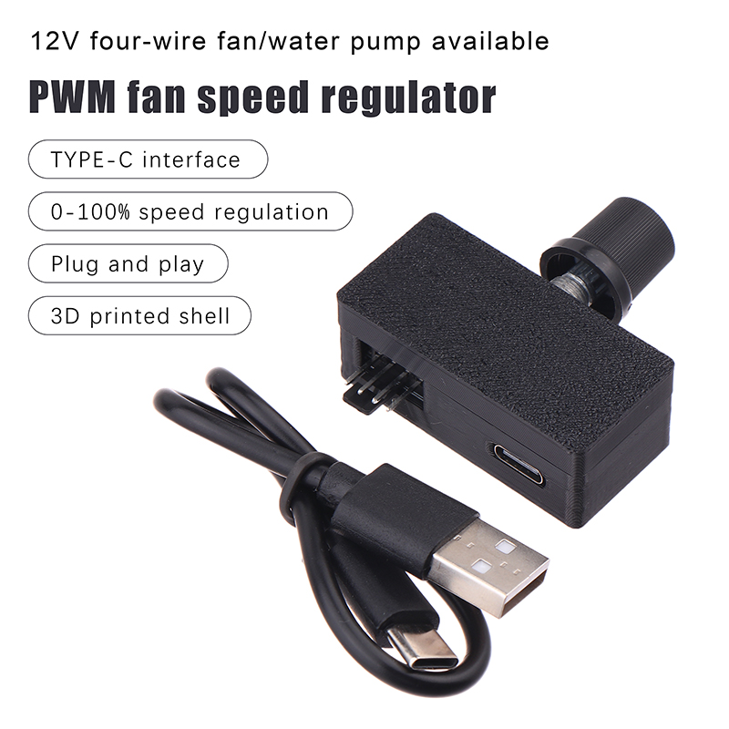 Power Tools Types - DC12V PWM 4-Pin Fan Hız Kontrol