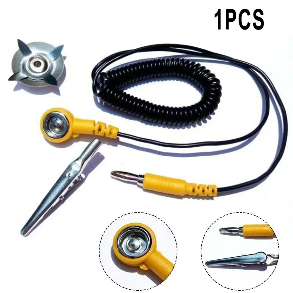 Power Tools Yellow And Black - 1 adet ESD topraklama kablosu anti-statik