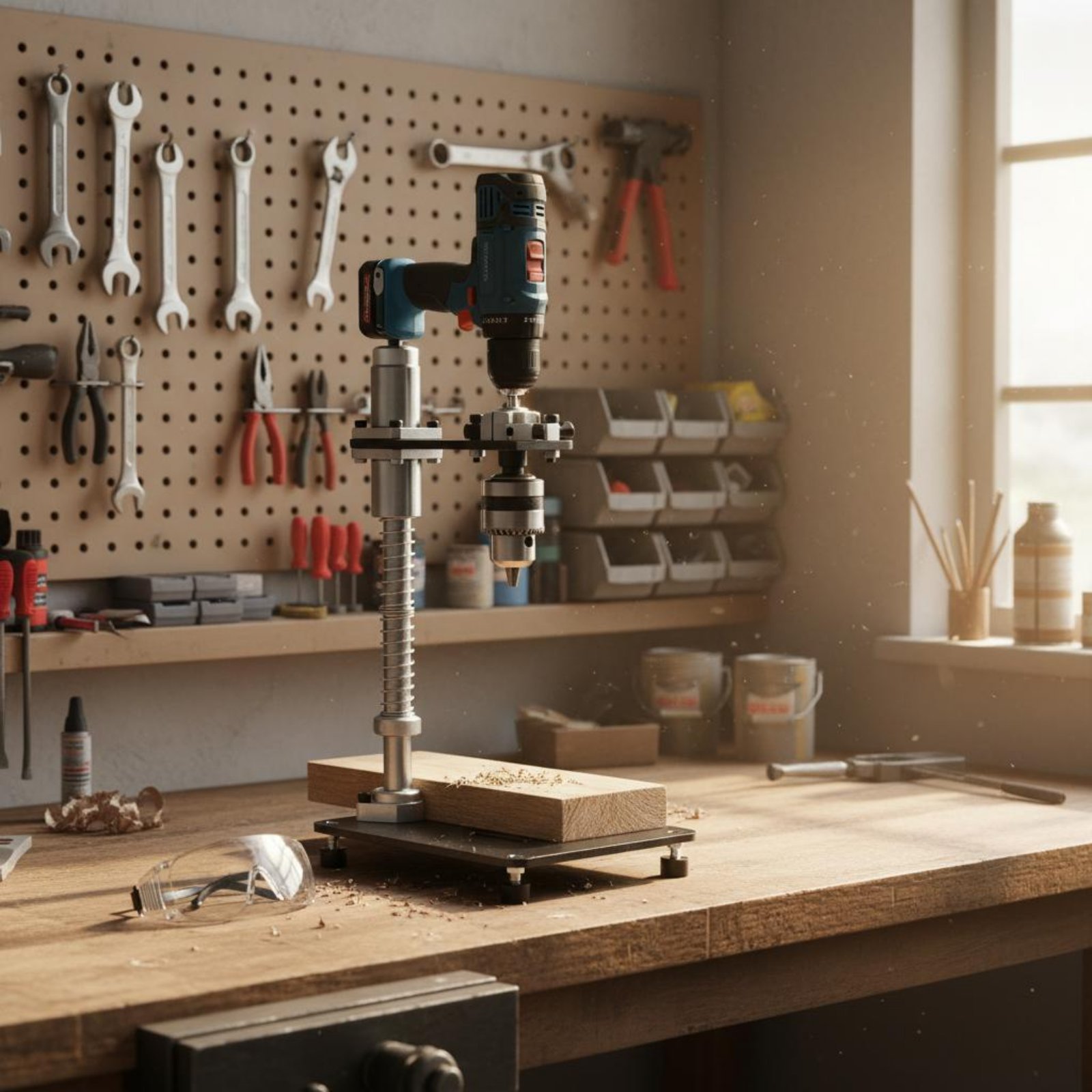 Power Tools Guide - El Matkabı Tezgahı Standı Sabit Tutuculu
