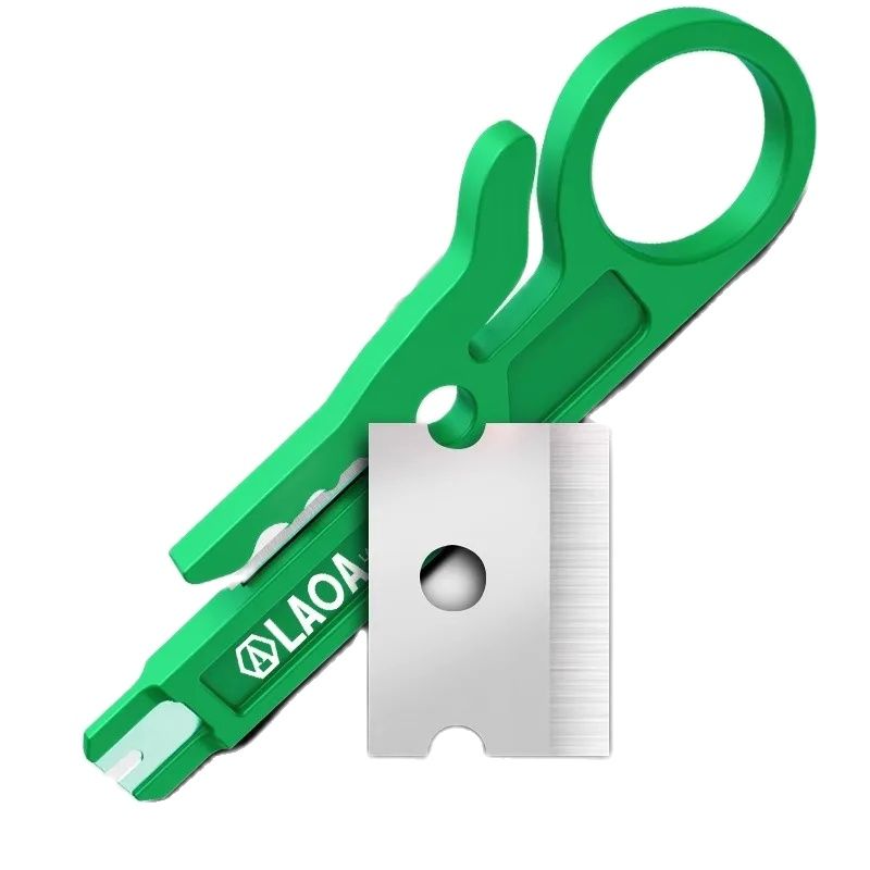 Power Tools Green - LAOA Çok Fonksiyonlu Küçük Yeşil Bıçak