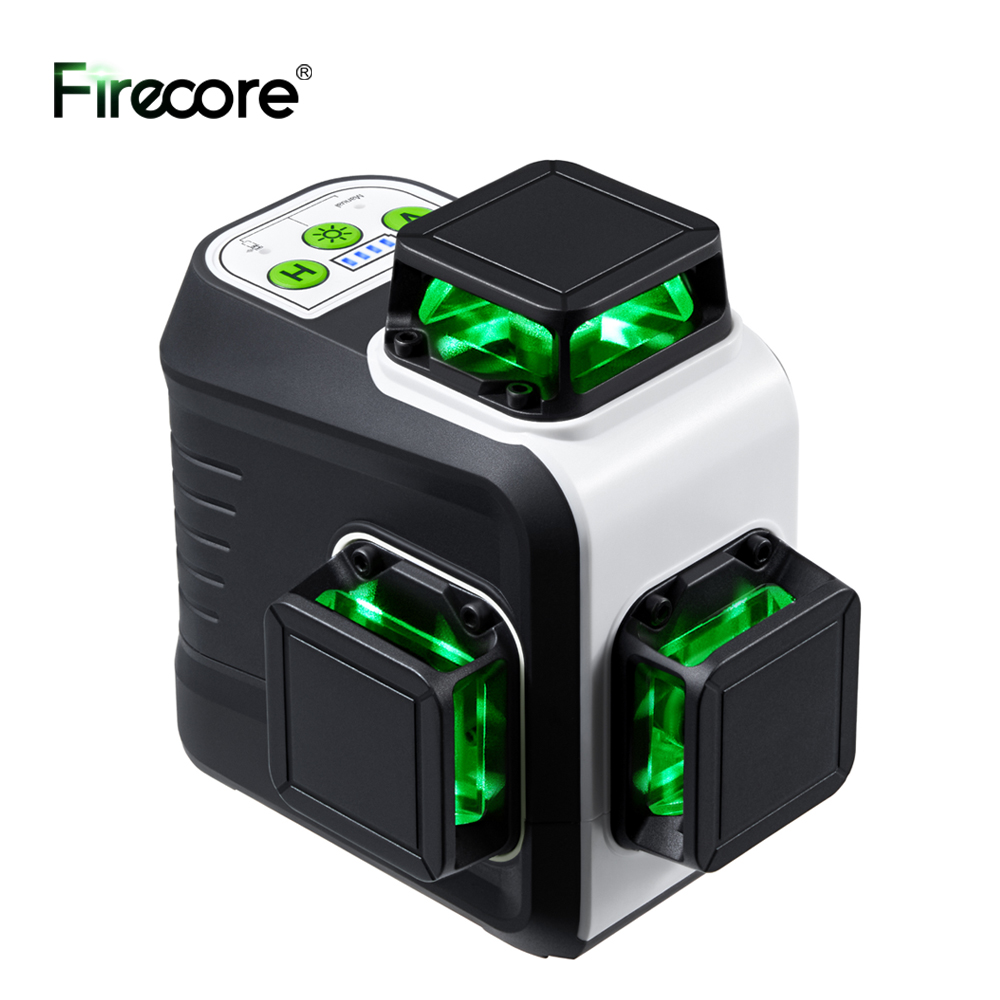 Power Tools Green - FIRECORE 360 Lazer Seviyesi 12 Satır