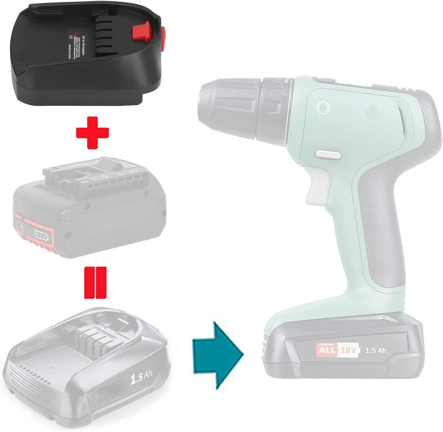 Bosch 18V Li-ion Pil BAT618 iç - Power Tools Green incelemesi ve fiyatı