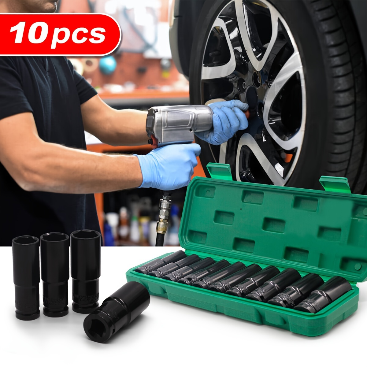 10 adet 1/2 inç 8-24mm güç sok - Power Tools List incelemesi ve fiyatı